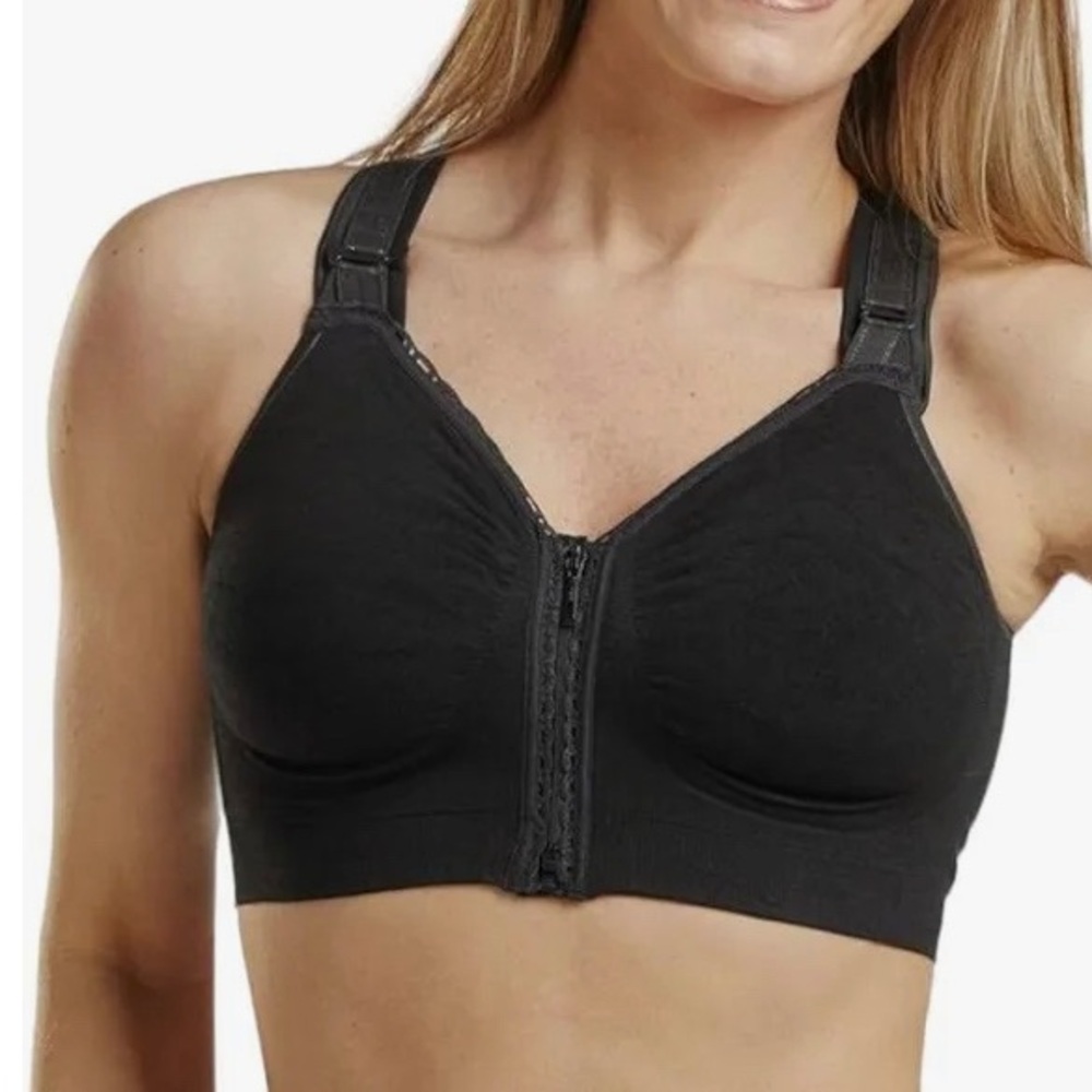 NIP Black Carefix Ava seamless post op bra Medium